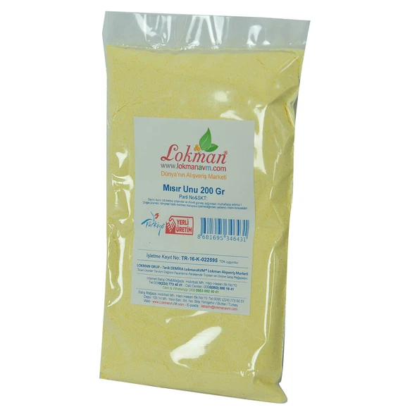 Mısır Unu 200 Gr Paket - Resim 4