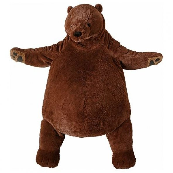 Yumuşak Peluş Oyuncak 100 Cm Kahverengi Ayıcık Çocuk Oyuncak ürün görseli 1