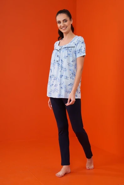 Pjs 23160 Kadın Patlı Pijama Takım ürün görseli 1