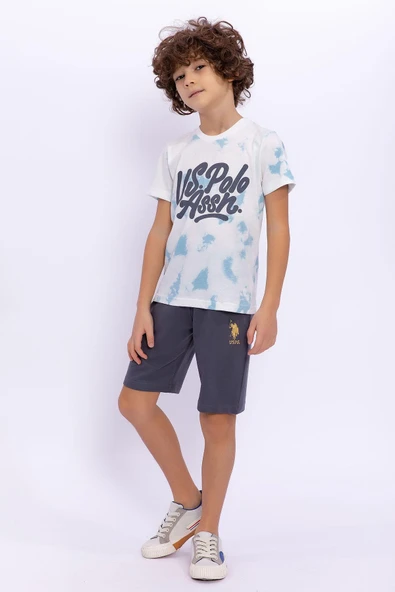 U.S. Polo Assn 1006 Erkek Çocuk Bermuda Takım ürün görseli 1