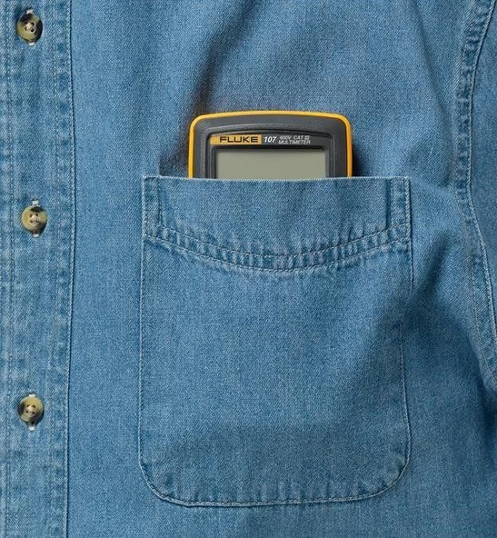 Fluke 101 Dijital Multimetre Avometre - Resim 3