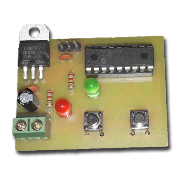 Pic16f628a ile Servo Motor Kontrol Devresi ürün görseli 1