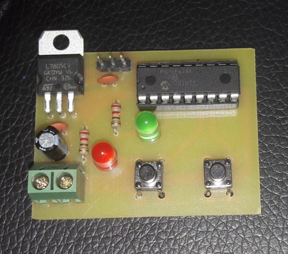 Pic16f628a ile Servo Motor Kontrol Devresi - Resim 2