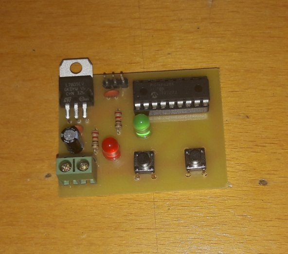 Pic16f628a ile Servo Motor Kontrol Devresi - Resim 3