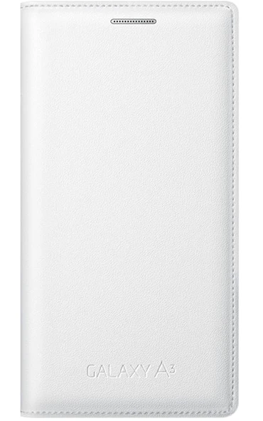 Samsung Galaxy A3 2015 (SM-A300) Flip Wallet Cüzdan Kılıf, Beyaz EF-FA300BWEGWW ürün görseli 1