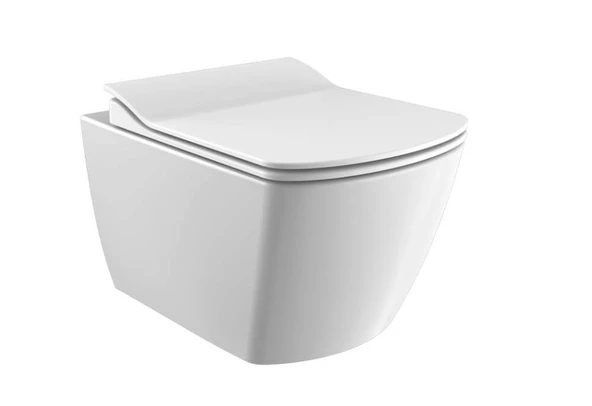 Creavit Elegant Rim-Off Kanalsız Asma Klozet +Yavaş Kapanan Kapak ürün görseli 1