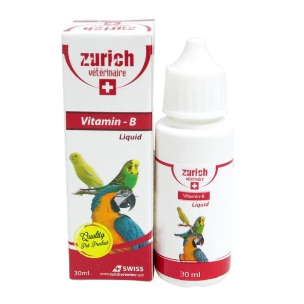 Zurich Veterinaire Vitamin-B Kuş 30 ml ürün görseli 1