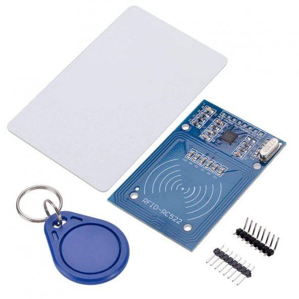 RC522 RFID NFC Modülü, Kart ve Anahtarlık Kiti - 13,56 Mhz ürün görseli 1