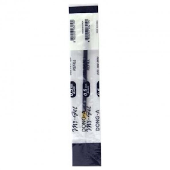 Dong-a My-jel Pilot Kalem Yedeği 0.5mm Siyah ürün görseli 1