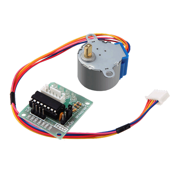 28 BYJ-48 Redüktörlü Step Motor ve ULN2003A Step Motor Sürücü Kartı ürün görseli 1