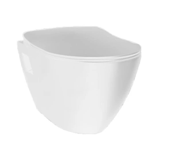 Creavit Terra Asma Klozet TP325 +Duck Yavaş Kapanan PP Kapak ürün görseli 1