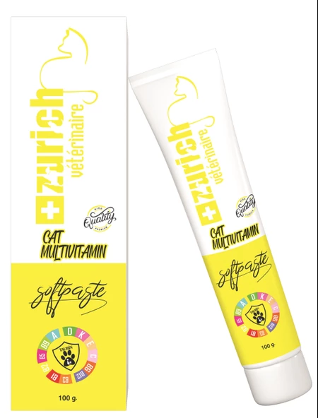 Zurich Veterinaire Kedi Multivitamin Paste 100 Gr ürün görseli 1