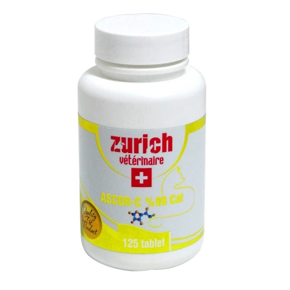 ZÜRİCH CAT ASCOR-C %99 125 TABS ürün görseli 1