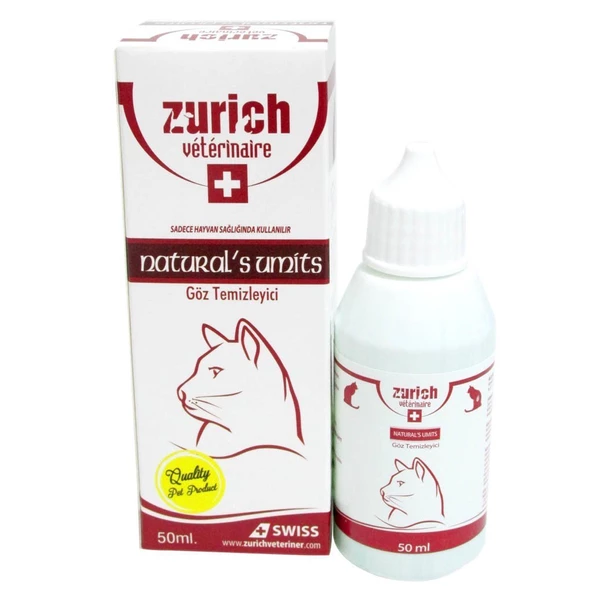 Zurich Veterinaire Kedi Göz Temizleme Solüsyonu 50 Ml ürün görseli 1