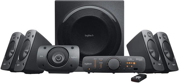 Logitech Z906 THX 5.1 Surround DolbyDigital DTS Hoparlör 500W RMS ürün görseli 1