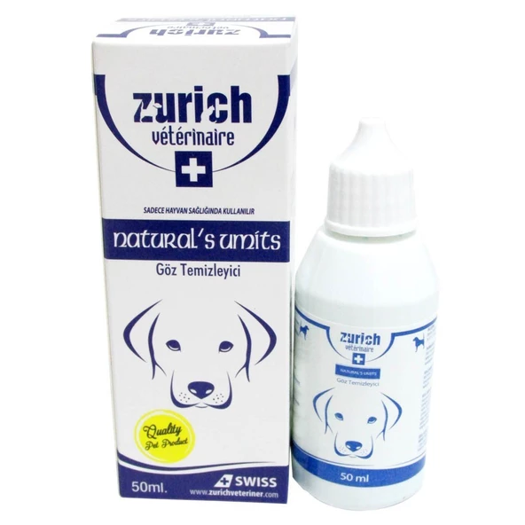 Zurich Veterinaire Köpek Göz Temizleme Solüsyonu 50Ml ürün görseli 1