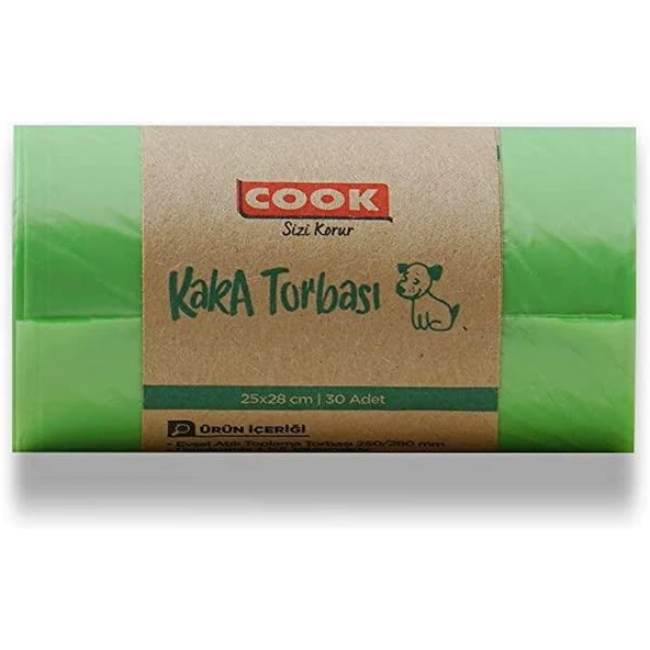 Cook Köpek Dışkı Torbası 30'lu ürün görseli 1