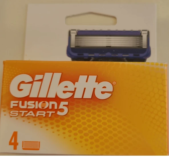 Gillette Fusion 5 Start Yedek Bıçak 4'Lü - Resim 2