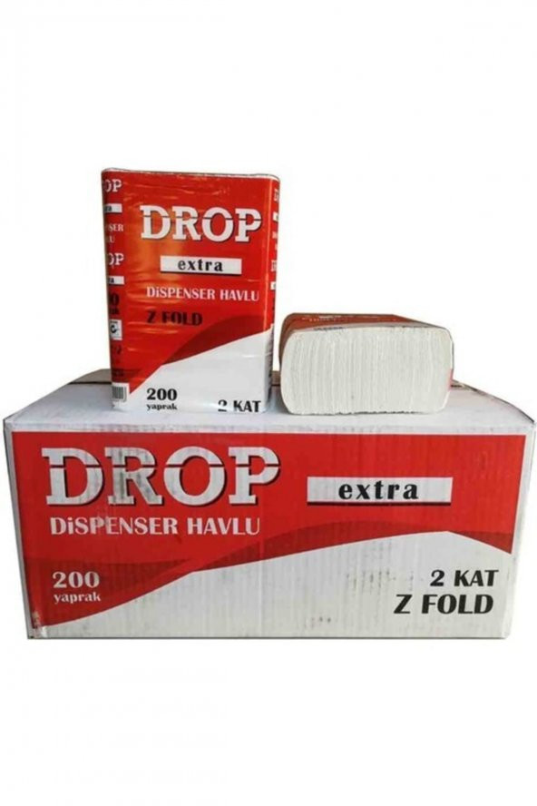 Dispenser Z Katlı Kağıt Havlu 200 Yaprak - 2 Koli - 24 Paket ürün görseli 1