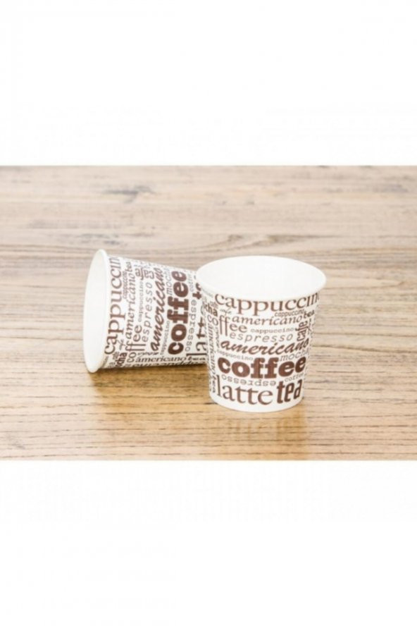 Türk Kahvesi Espresso Ve Çay Bardağı Karton Bardak ürün görseli 1