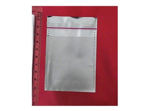 Lüx Metalize Hediye Poşeti Bantlı 7x9 cm 50 adet 2 paket ürün görseli 1