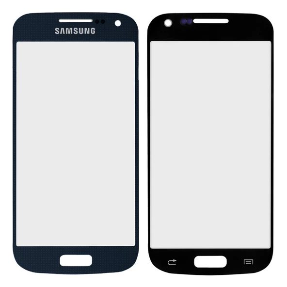 Samsung Galaxy S4 Mini I9190 Ön Cam Dokunmatik Lensi - Mavi ürün görseli 1