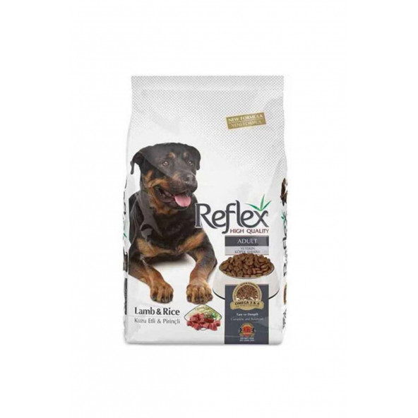 Reflex Kuzu Etli Pirinçli Yetişkin Köpek Maması 3 kg ürün görseli 1