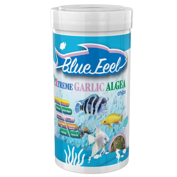 BLUE FEEL EXTREME GARLIC ALGEA CHIPS 100ML 30GR ürün görseli 1