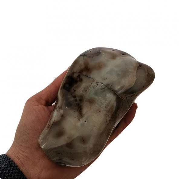 Evdiva Doğal Taş Akik Taşı 1072 Gram - Resim 4