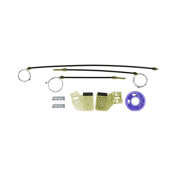 POLO MK 4 (9N) 2003 2009 CAM KRİKO TELİ ÖN B.AYAKLI SOL SET ürün görseli 1