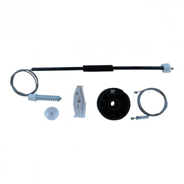 Peugeot 206 CC 2002-2008 İçin Sağ Arka Cam Kriko Tel Halat Tamir Takımı ABHKLXZ2 ürün görseli 1