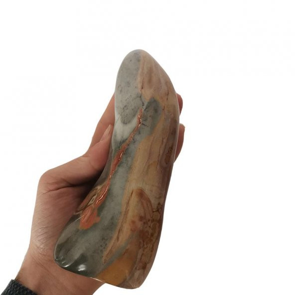 Evdiva Doğal Taş Jasper Taşı 684 Gram - Resim 2