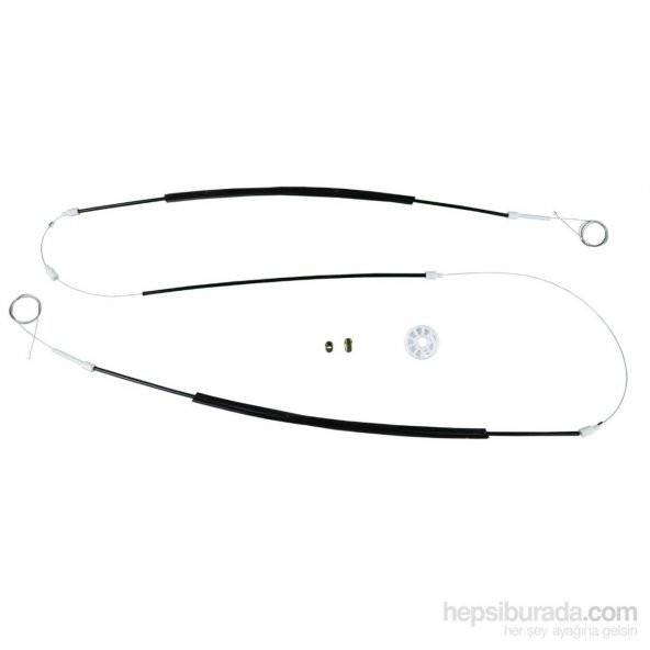 Peugeot 306 Cabriolet 1997-2002 İçin Ön Sağ Kapı Cam Kriko Tamir Takımı ürün görseli 1