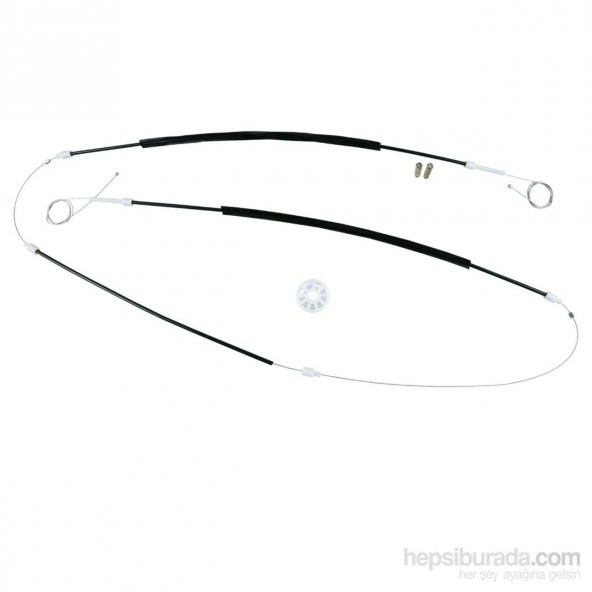 Peugeot 306 Cabriolet 1997-2002 İçin Ön Sol Kapı Cam Kriko Tamir Takımı ürün görseli 1