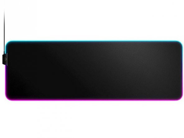 SteelSeries Qck Prism Cloth XL RGB Oyun Mousepad ürün görseli 1