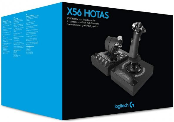 Logitech G Saitek PRO Flight X56 HOTAS 945-000059 - Resim 6