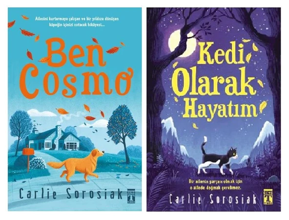 Ben Cosmo + Kedi Olarak Hayatım Set (2 Kitap) ürün görseli 1