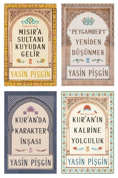 Yasin Pişgin Kuranın Kalbine Yolculuk Seti (4 Kitap) ürün görseli 1