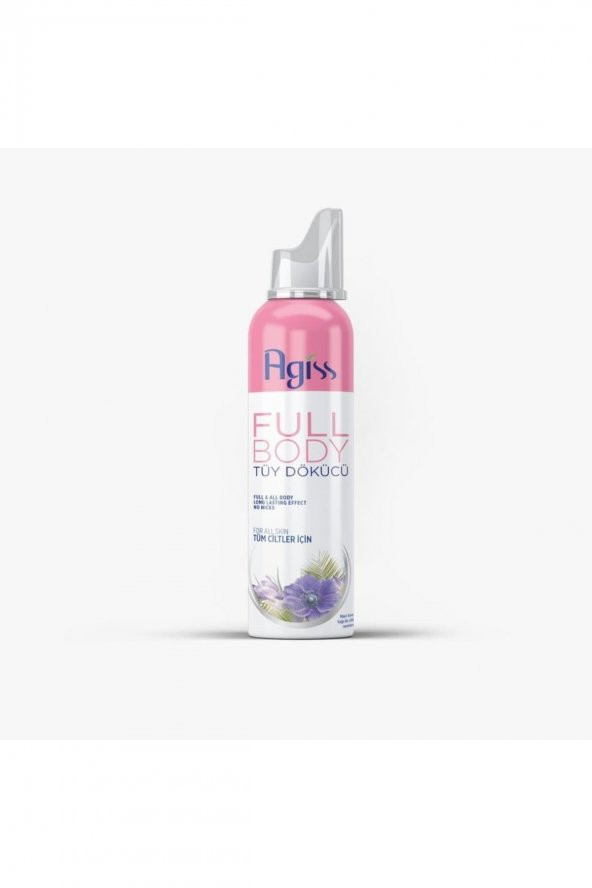 AGISS Full Body Tüy Dökücü Köpük Sprey 155ml ürün görseli 1