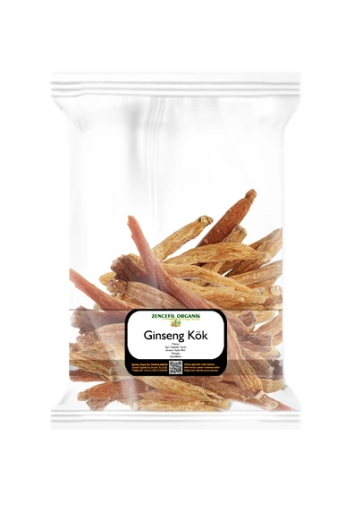 Kırmızı Ginseng Kök 50 Gr. Orijinal Saf Kırmızı Kore Ginseng Kökü ürün görseli 1
