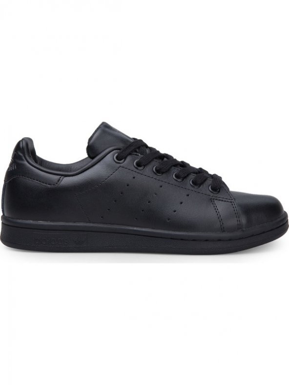 adidas Ayakkabı M20327 Stan Smith kadın GÜNLÜK AYAKKABI SİYAH (B-179) ürün görseli 1