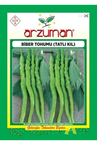 Tatlı Kıl Biber Tohumu 10 gr ürün görseli 1