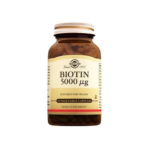 Solgar Biotin 5000 mcg 50 Kapsül - Resim 2