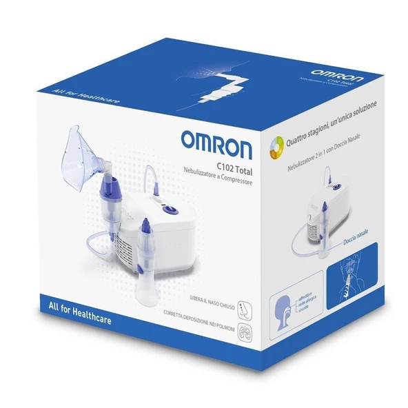 Omron C102 Tam Kompresörlü Nebülizatör ürün görseli 1