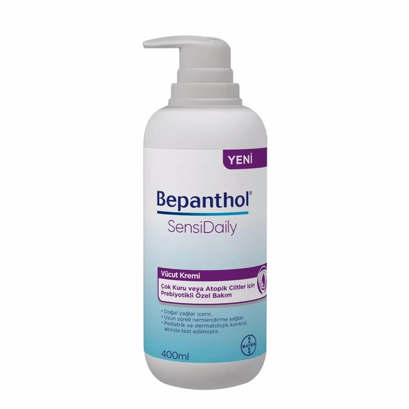 Bepanthol Sensidaily Vücut Kremi 400 ml - Resim 2