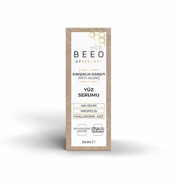 Bee'o Apibeauty Kırışıklık Karşıtı Yüz Serumu 30 ml ürün görseli 1