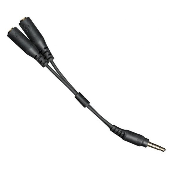 HyperX Cloud Kulaklık Yedek Kablo (Çift Jakı Tek Jaka Çevirici) ürün görseli 1