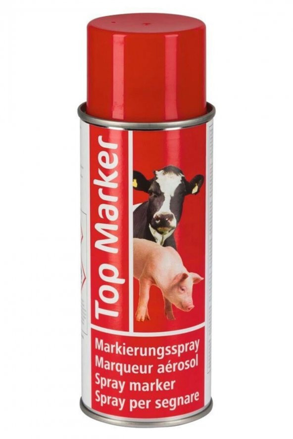 Sprey Boya İşaretleme 500 ml Kırmızı - Resim 2