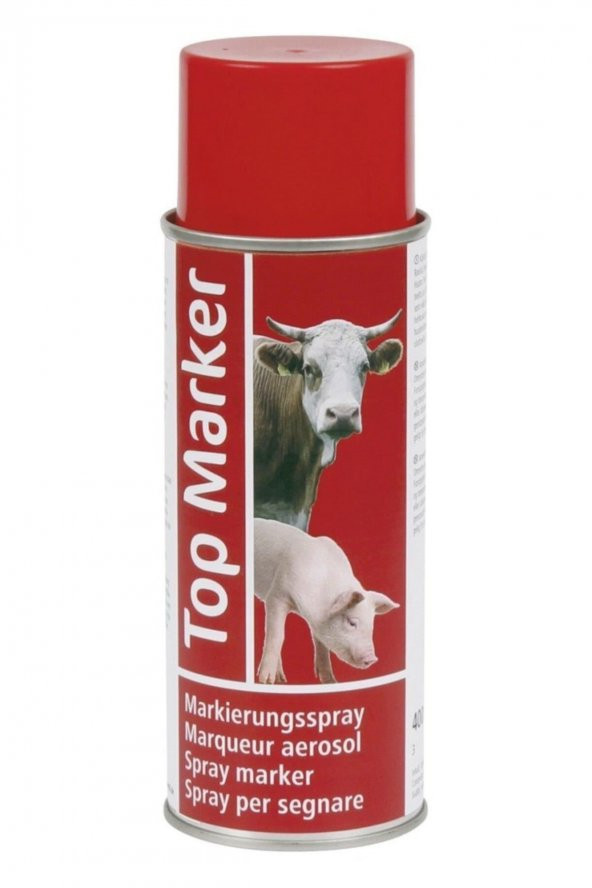 Sprey Boya İşaretleme 500 ml Kırmızı ürün görseli 1