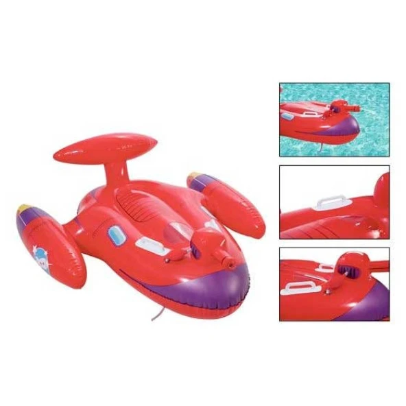 BESTWAY 41100 Uzay Gemisi Deniz Botu, Binici + 109x89cm ürün görseli 1